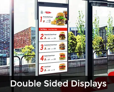 double sided window display