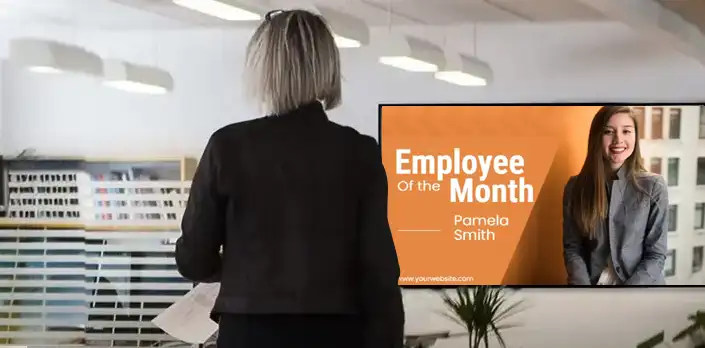 Corporate Digital Signage for Internal Communications