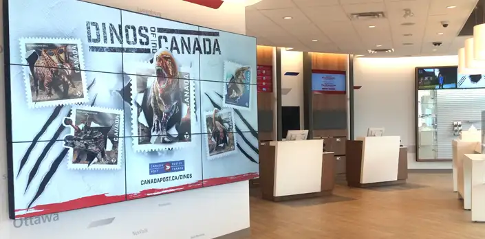 affichage numérique gouvernemental