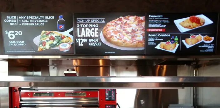 tableros de menú digitales