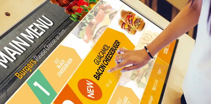digital kiosk menus